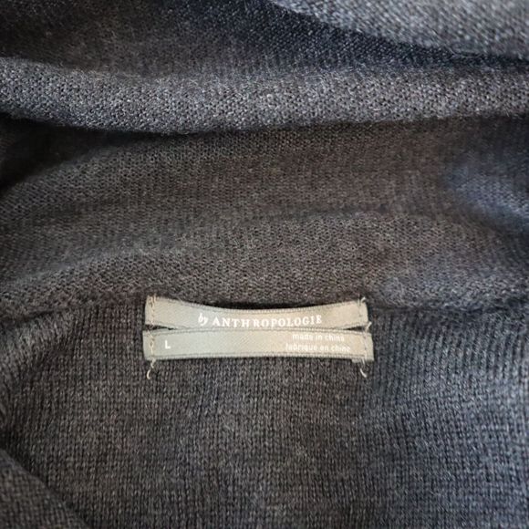Lululemon Women's Sz L Blue Heather Just Pleat It Crew Neck Pullover Sweatshirt - Picture 5 of 11